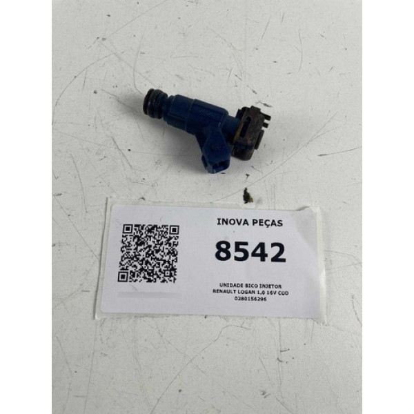 Unidade Bico Injetor Renault Logan 1.0 16v Cod 0280156296
