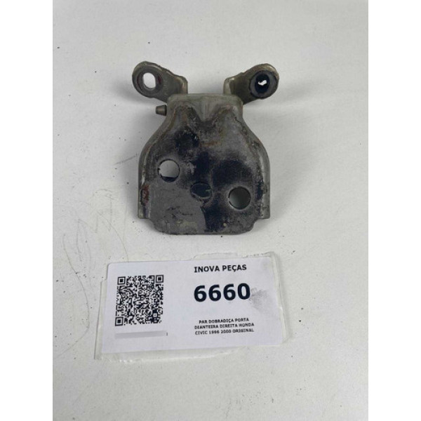 Par Dobradiça Porta Dianteira Direita Honda Civic 1996 2000 