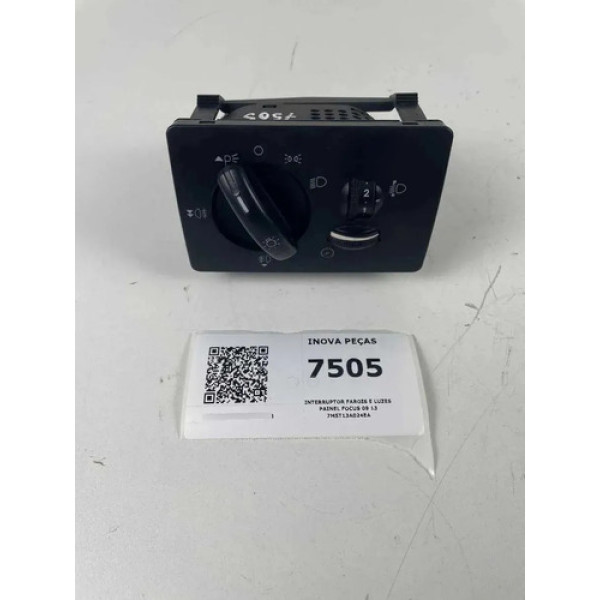 Interruptor Farois E Luzes Painel Focus 09 13 7m5t13a024ea