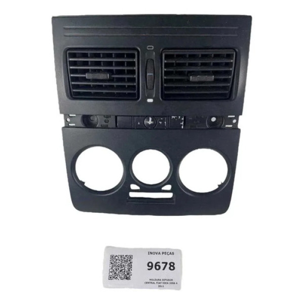 Moldura Difusor Central Fiat Idea 2006 A 2011