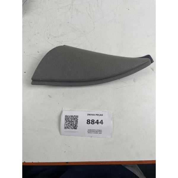 Acabamento Interno Retrovisor Esquerdo Renault Symbol 2009