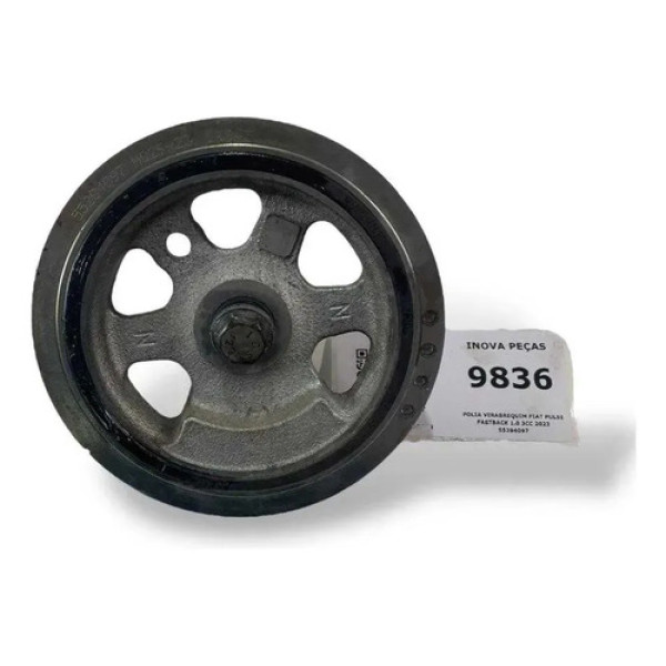 Polia Virabrequim Fiat Pulse Fastback 1.0 3cc 2023 55284097