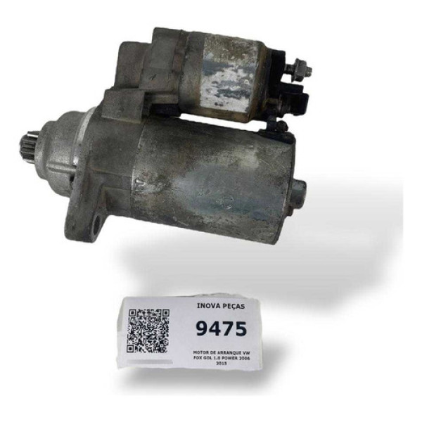 Motor De Arranque Vw Fox Gol 1.0 Power 2006 2015