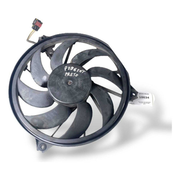 Ventoinha Com Defletor Peugeot  206 207 2005 2012