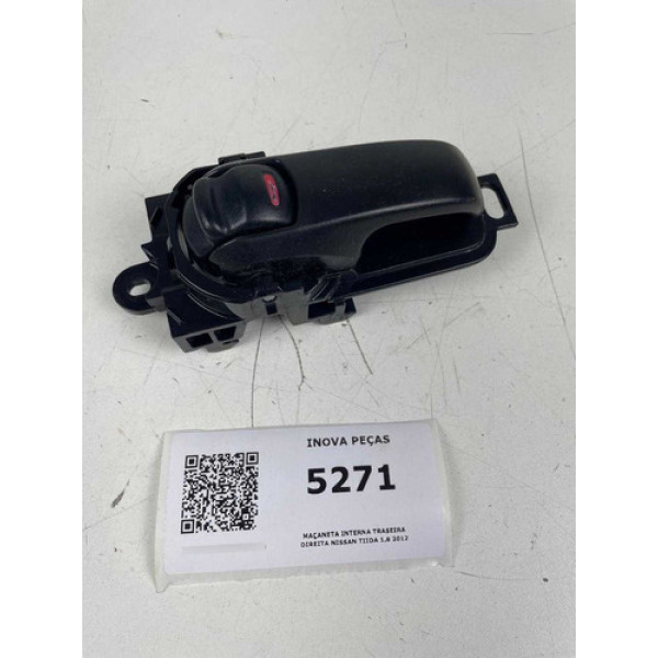 Maçaneta Interna Traseira Direita Nissan Tiida 1.8 2012