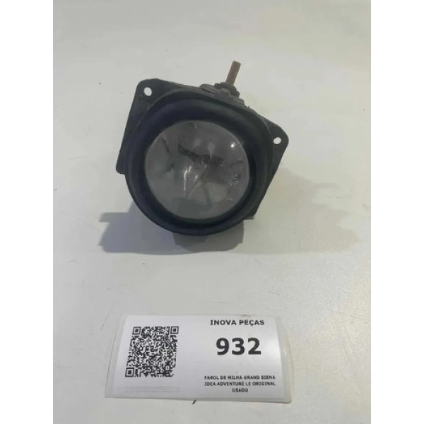 Farol De Milha Grand Siena Idea Adventure Le Original Usado Preto