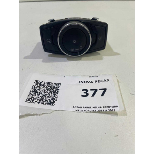 Botao Farol Milha Abertura Mala Ford Ka 2014 A 2021 Original