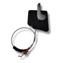 Maçaneta Interna Diant Ld Meriva 06 A 12 Gm 93385329 Cinza Dianteira