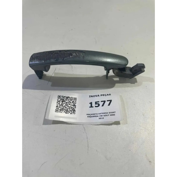 Maçaneta Externa Diant Esquerda Vw Golf 2000/10 C/ Detalhe Cinza Dianteira