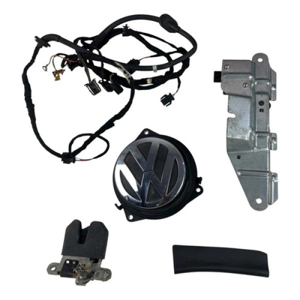 Kit Jogo Fechadura Trava Tampa Porta Malas Vw Bora 2010