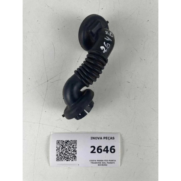 Coifa Passa Fio Porta Traseira Gol Parati Saveiro Branco