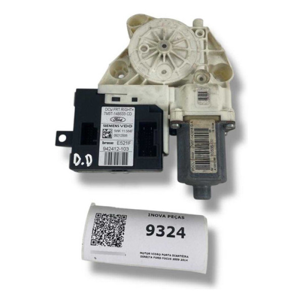 Motor Vidro Porta Dianteira Direita Ford Focus 2009 2014