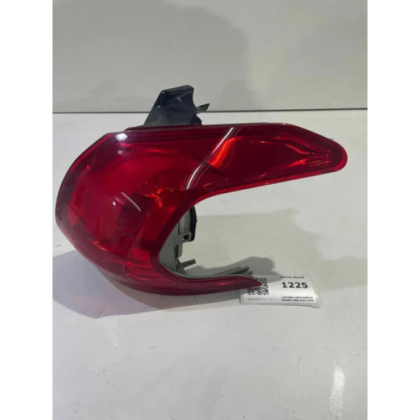 Lanterna Canto Direito Peugeot 2008 2015 A 2022 Ambos Lados Vermelho