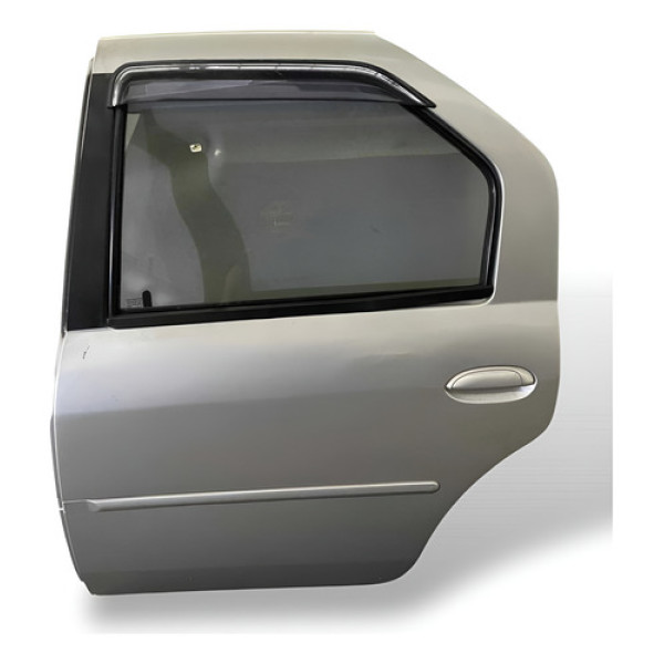 Porta Traseira Esquerda Renault Logan 2008 2013 Pelada