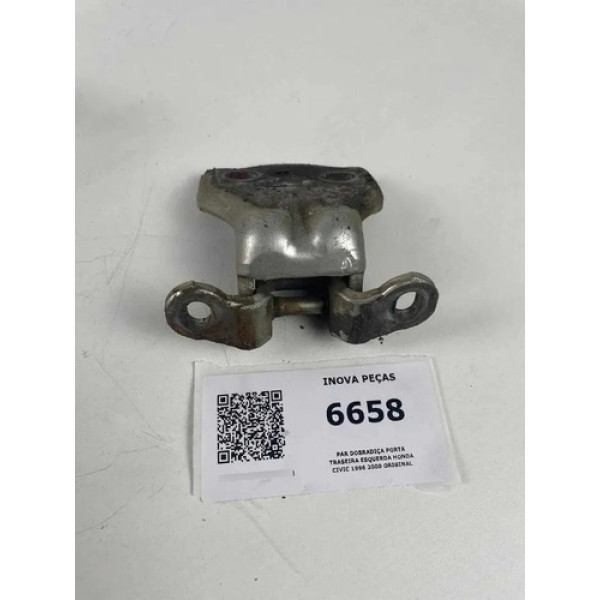 Par Dobradiça Porta Traseira Esquerda Honda Civic 1996 2000 