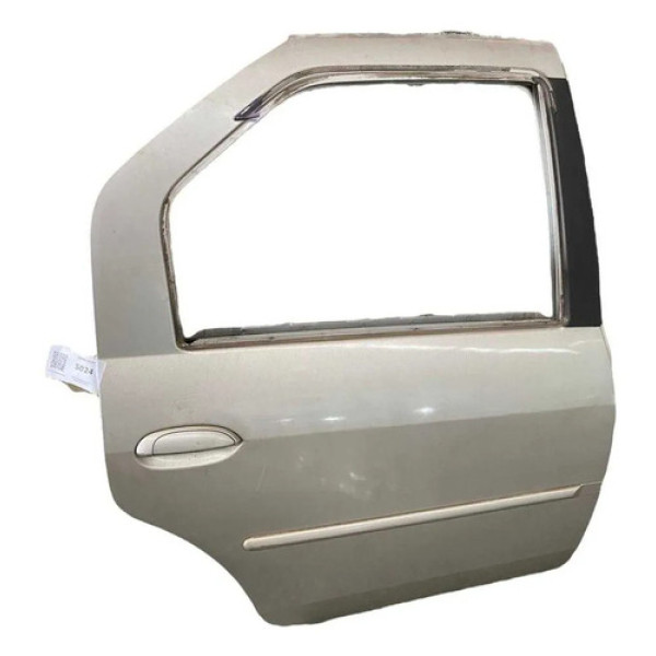 Porta Traseira Direita Logan 2008 A 2012  Traseira Direito Branco