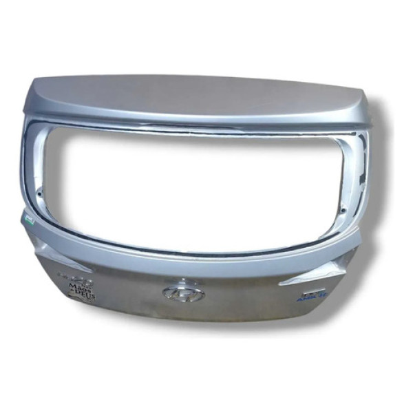 Tampa De Mala Hyundai Hb20 Hatch 2013 2017 Palmada Detalhe Prata