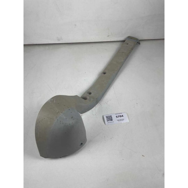 Muldura Superior Porta Correr Lateral Direita Doblo 2002 16 Prateado