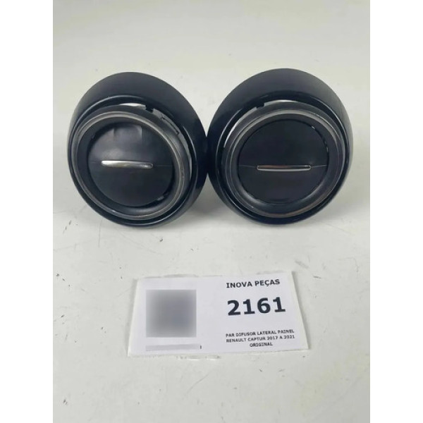 Par Difusor Lateral Painel Renault Captur 2017/21 Original
