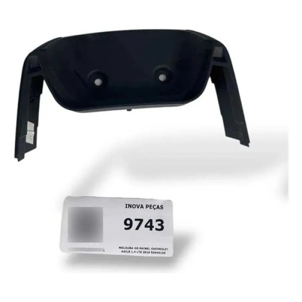  Moldura Do Painel Chevrolet Agile 1.4 Ltz 2016 52043135 Preto