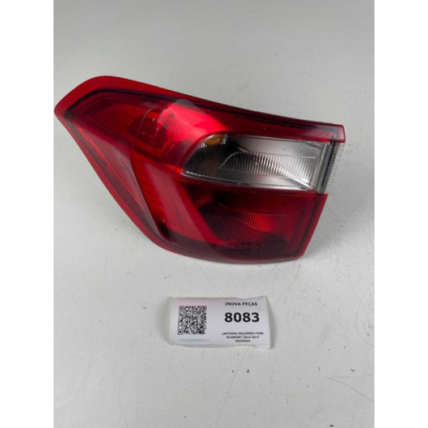 Lanterna Esquerda Ford Ecosport 2013 2017 Rachada