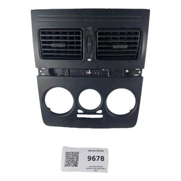 Moldura Difusor Central Fiat Idea 2006 A 2011