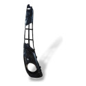 Grade Parachoque Dianteiro Farol Milha Chevrolet Onix 2015 Preto Fosco