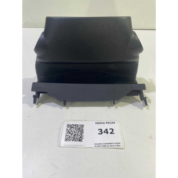 Moldura Acabamento Chave De Seta Ford Ka 2015 A 2021 Prateado