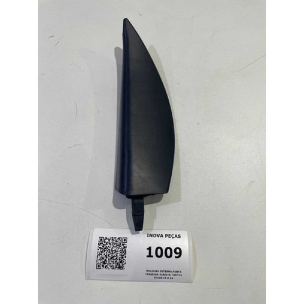 Moldura Interna Porta Traseira Direita Toyota Etios 201318 Prateado