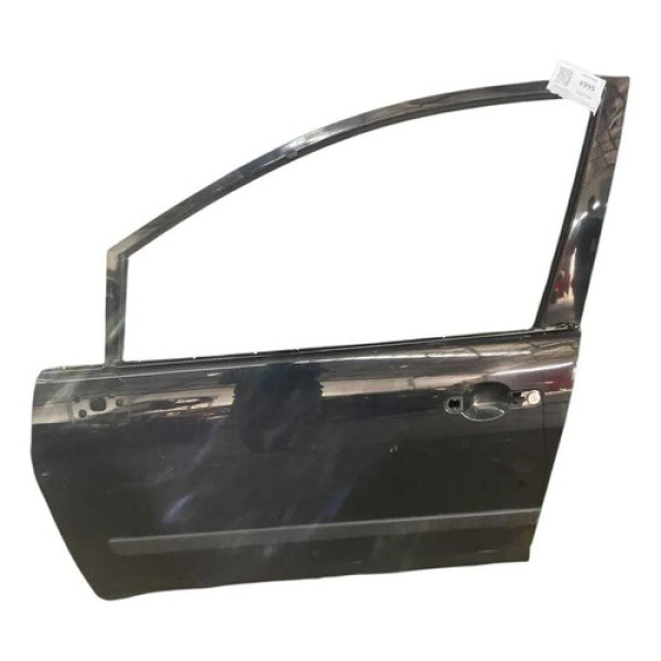 Porta Dianteira Esquerda Nissan Tiida 2009 2012 Pelada Dianteira Esquerdo Preto