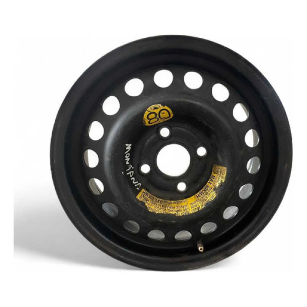 Roda De Ferro Step Gm Agile Montana Onix 4x100 Aro 15 Preto