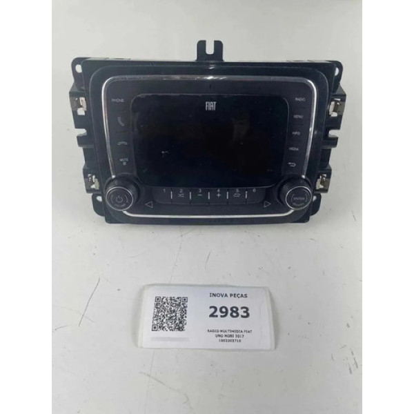 Radio Multimidia Fiat Uno Mobi 2017 1002203710