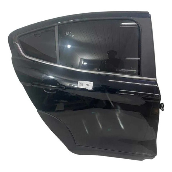 Porta Traseira Direita Fiat Fastback 2020 2023 Pelada Traseira Direito Preto