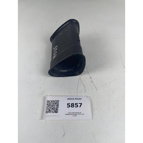 Duto Cano Filtro Ar Ressonador Honda Civic 2013 A 2016