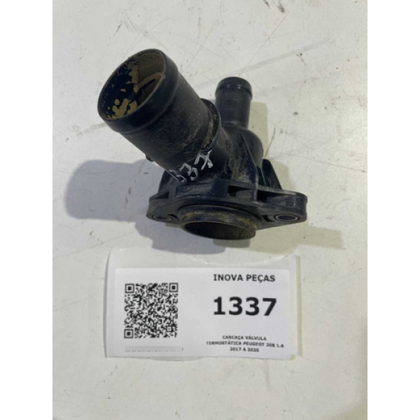 Carcaça Válvula Termostática Peugeot 208 1.6 2017 A 2020