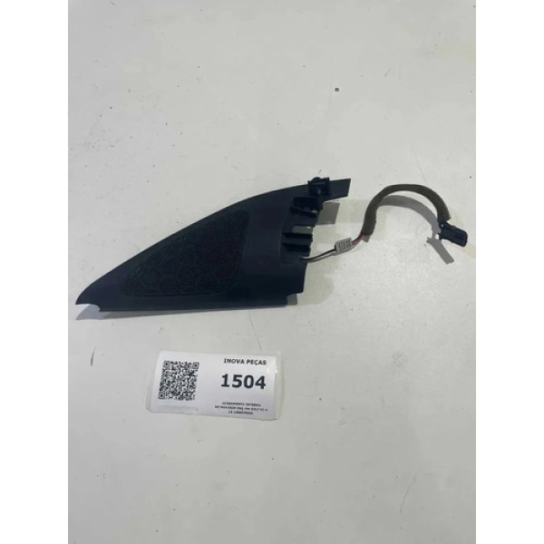 Acabamento Interno Retrovisor Esq Vw Golf 07 A 13 1j0837993c Cinza