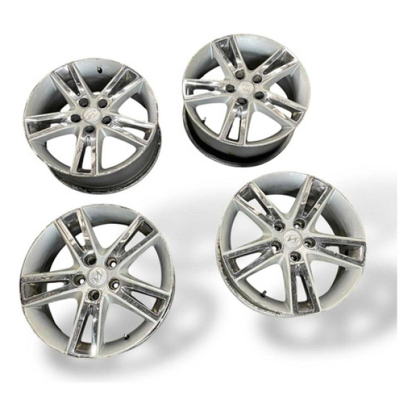 Jogo De Roda Hyundai I30 2010 2012 Aro 17 Prata