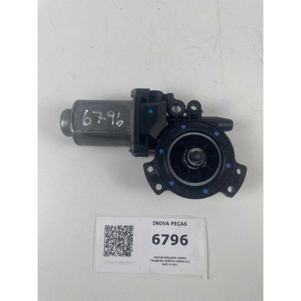 Motor Máquina Vidro Traseiro Direito Azera 3.3 2007 A 2011