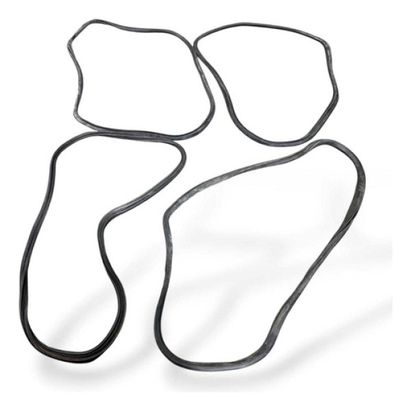 Kit Borracha Vedação Das 4 Portas E Mala Prisma 2013 2019