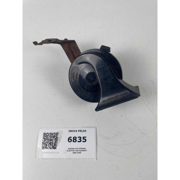 Buzina Fiat Strada 51927797 Com Suporte 2005 2020
