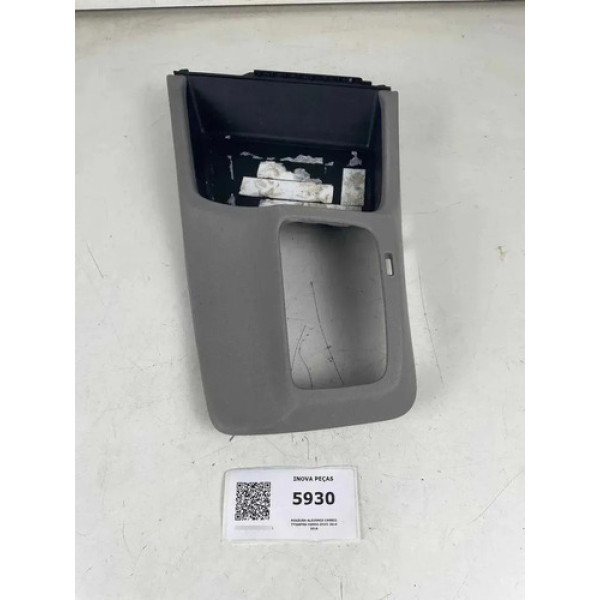 Moldura Alavanca Cambio 77298tr8 Honda Civic 2014 2016 Cinza Lisa