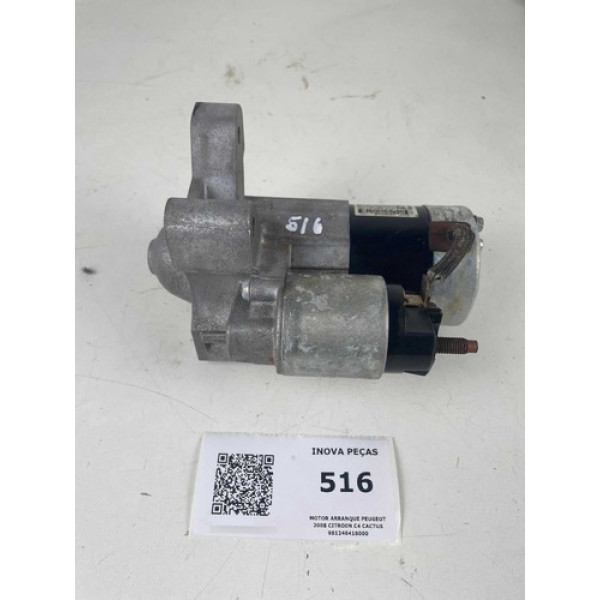 Motor Arranque Peugeot 2008 Citroen C4 Cactus 981246418000