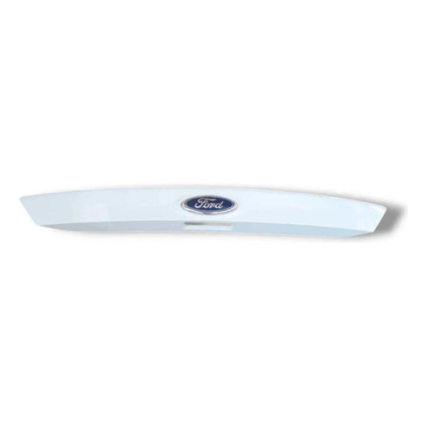 Moldura Placa Traseira Ford Focus Hatch 1.6 15 19 Original Branco