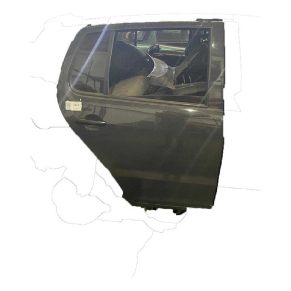 Porta Traseira Direita Vw Fox 2004 2009