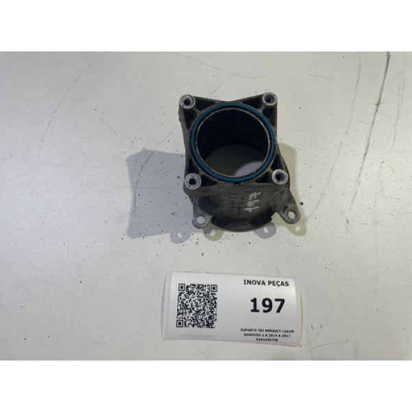 Suporte Tbi Renault Logan Sandero 1.6 2014 A 2017 8201039738 Prateado