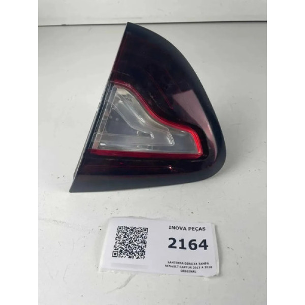 Lanterna Direita Tampa Renault Captur 2017 A 2020 Original Direito/passageiro Água