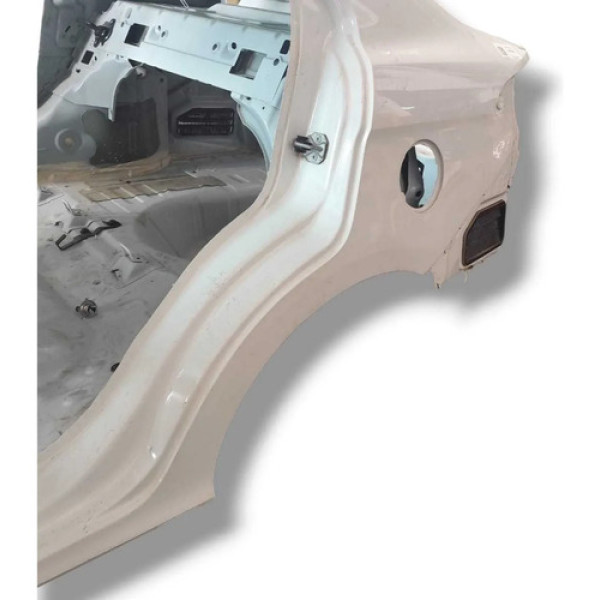 Lateral Traseira Esquerda Ford Ka Sedan 2015 2020 Recorte Branca