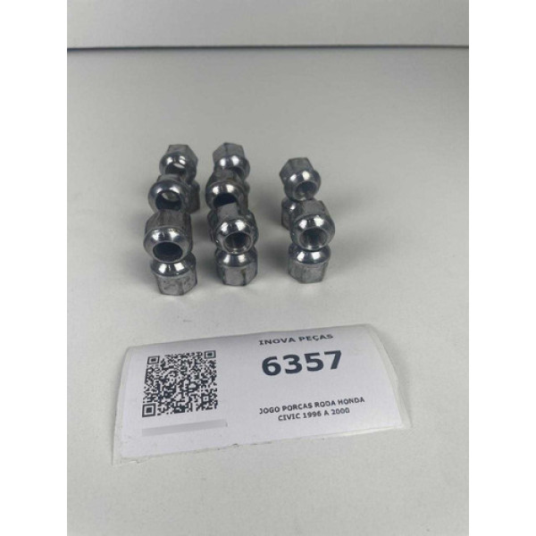 Jogo Porcas Roda Honda Civic 1996 A 2000