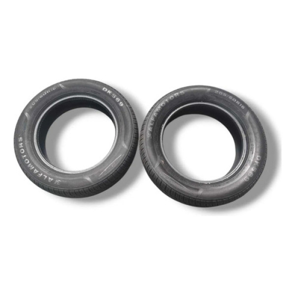Par Pneu Alfamotors 205/60 R16 Usado A1
