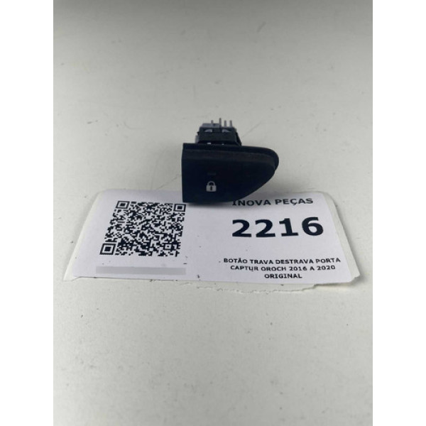 Botão Trava Destrava Porta Captur Oroch 2016 A 2020 Original